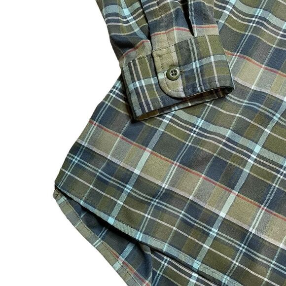 MOUNTAIN HARDWEAR Men's Voyager One Long Sleeve Plaid Shirt Size XXL - Picture 5 of 7